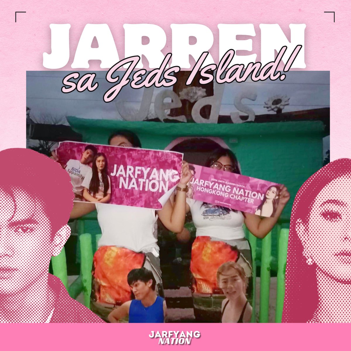 JARFYANG NATION (@jarfyangnation1) on Twitter photo Showing up and cheering loud! 
Team Jarfyang is here at Jed’s Island, giving our support for <a href="/jarrenglorious/">JARREN</a>! 💙🌊
JARREN JEDStaticNIGHT Showing up and cheering loud! 
Team Jarfyang is here at Jed’s Island, giving our support for <a href="/jarrenglorious/">JARREN</a>! 💙🌊
JARREN JEDStaticNIGHT