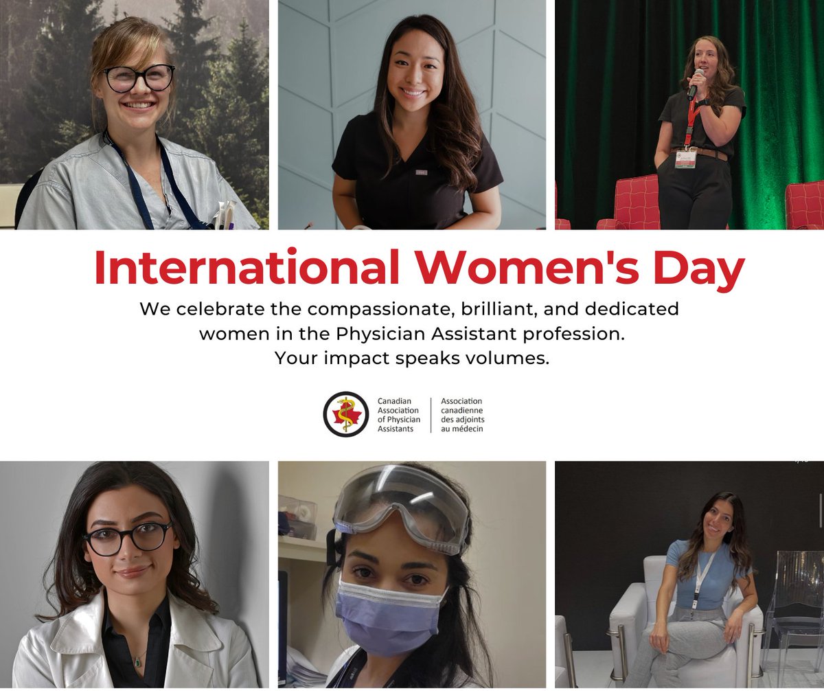 International Women's Day | March 8th 🌹
We celebrate the compassionate, brilliant, and 
dedicated 
women in the Physician Assistant profession.
Your impact speaks volumes.
hashtag#internationalwomensday
