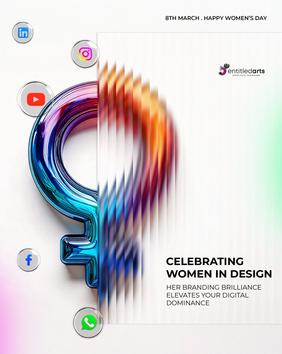 Entitledarts's tweet photo. Beyond 'firsts,' we celebrate the enduring impact of #women mockups in design. We also partner with female entrepreneurs, crafting brand strategies that reflect brand potential and progress. Schedule a free #brand consultation on this #Women'sDay♥️. https://t.co/Vz3cZQvnlK