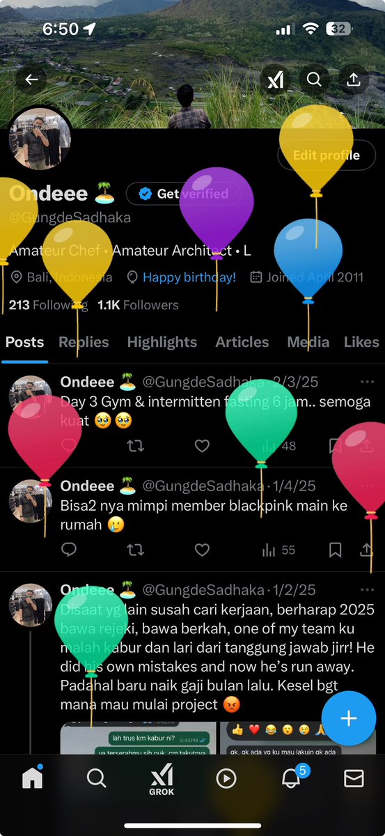 Jualan balon 🥳🥳