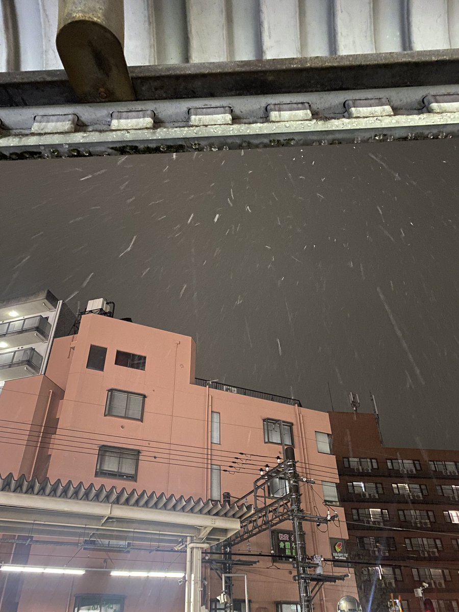 23区は雨だったのにーー