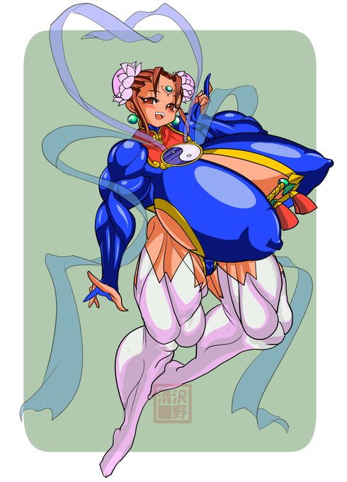 ラクガキ、とりあえずアニメ塗りしてみましたわ～! 