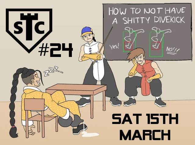 Presenting Storm the Castle 24, Newcastle's fighting game monthly for Smash Ultimate, Street Fighter 6, Rivals 2, Strive and more! Smash singles rego closes midnight the night before so don't forget to rego early!! See you all March 15th!  

start.gg/stormthecastle