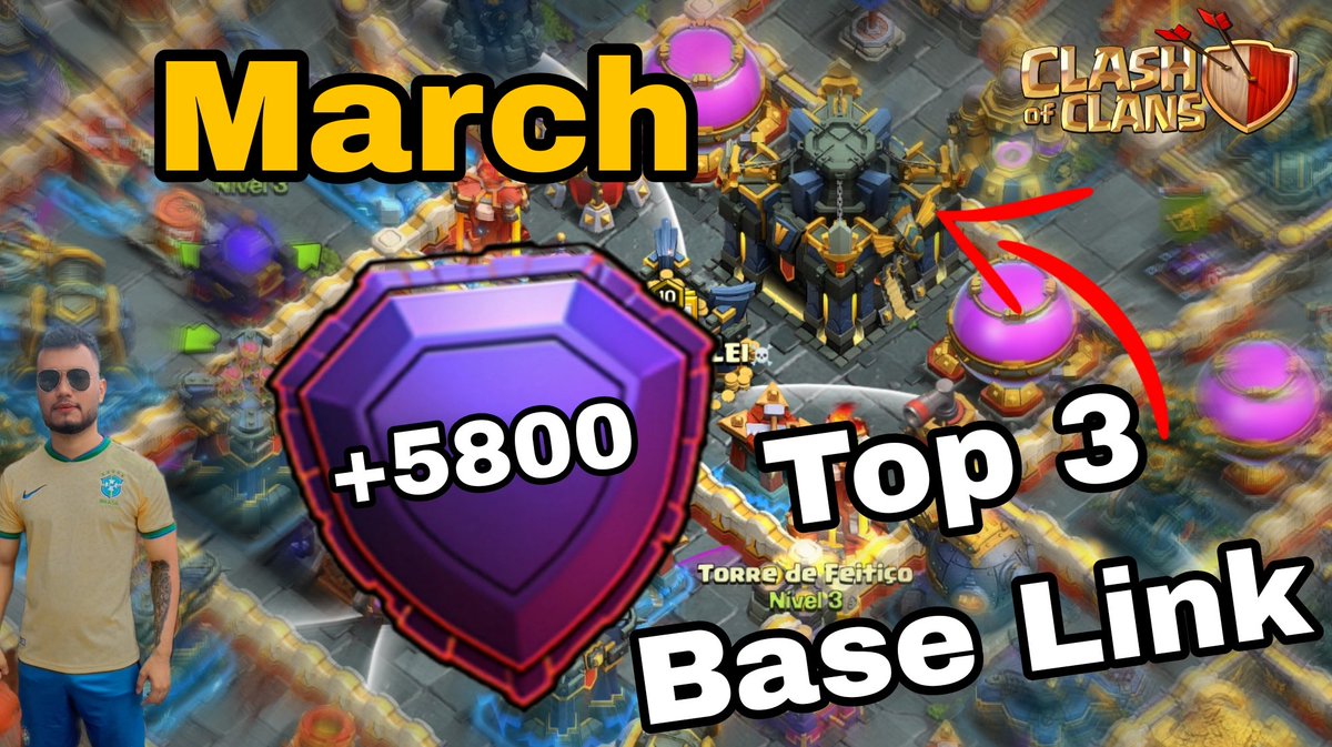 Chris seu Lindo (@chrislindococ) on Twitter photo ๐ Top 3 bases improved by me for legendary league ๐โฌ๏ธ
Link here on my Channel: youtu.be/iH_QT6eI1qc?siโฆ
โ ๏ธ SUBSCRIBE FOR MORE BASES
Anti powerful ivy
Anti Dragon
#coc #ClashOfClans #Th17
<a href="/ClashofClans/">Clash of Clans</a> <a href="/CoCLegendLeague/">Clash of Clans Legend League</a> ๐ Top 3 bases improved by me for legendary league ๐โฌ๏ธ
Link here on my Channel: youtu.be/iH_QT6eI1qc?siโฆ
โ ๏ธ SUBSCRIBE FOR MORE BASES
Anti powerful ivy
Anti Dragon
#coc #ClashOfClans #Th17
<a href="/ClashofClans/">Clash of Clans</a> <a href="/CoCLegendLeague/">Clash of Clans Legend League</a>