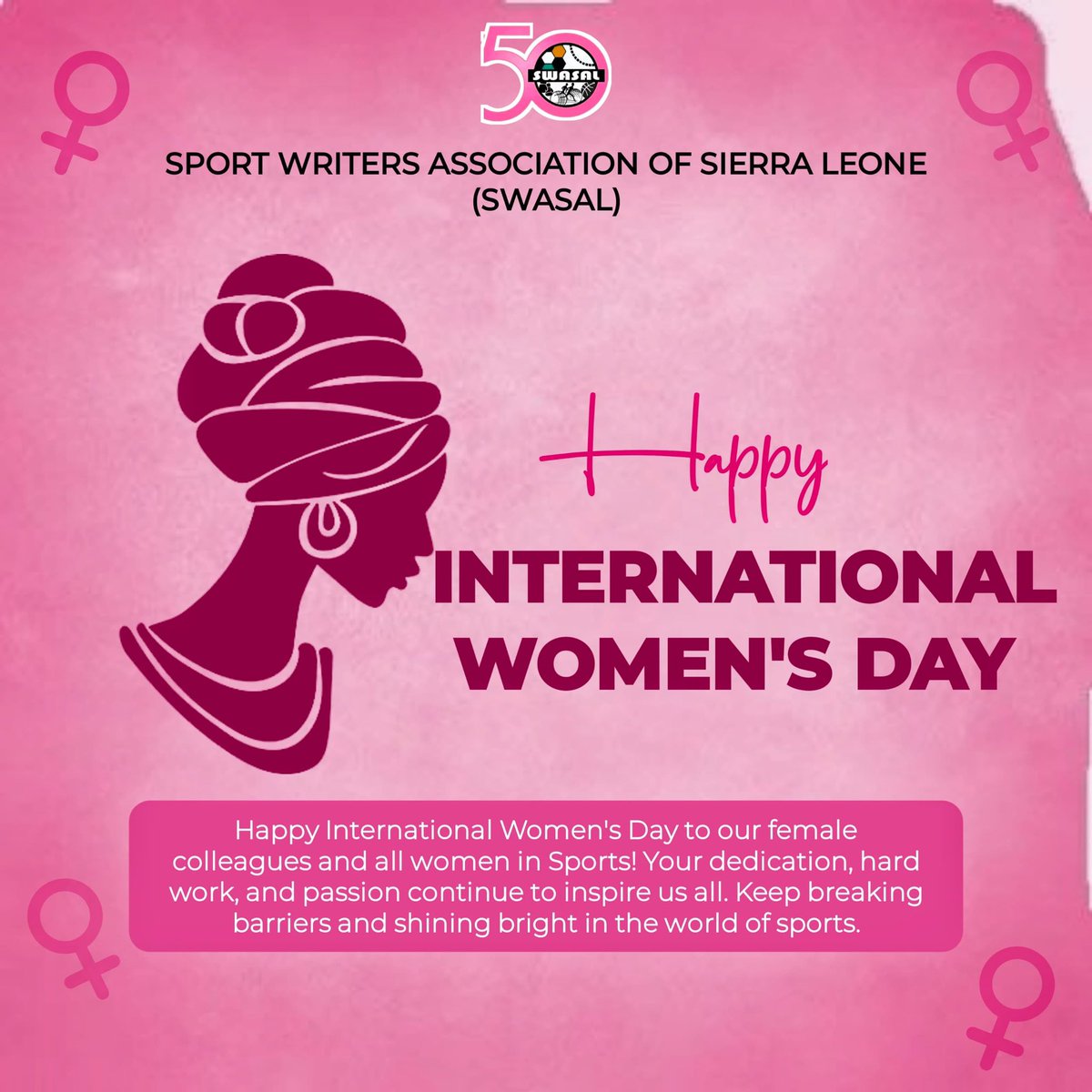 Today we join the world to celebrate our female colleagues sports journalists. Keep breaking the barriers.
#HappyInternationalWomensDay

m.facebook.com/story.php?stor…