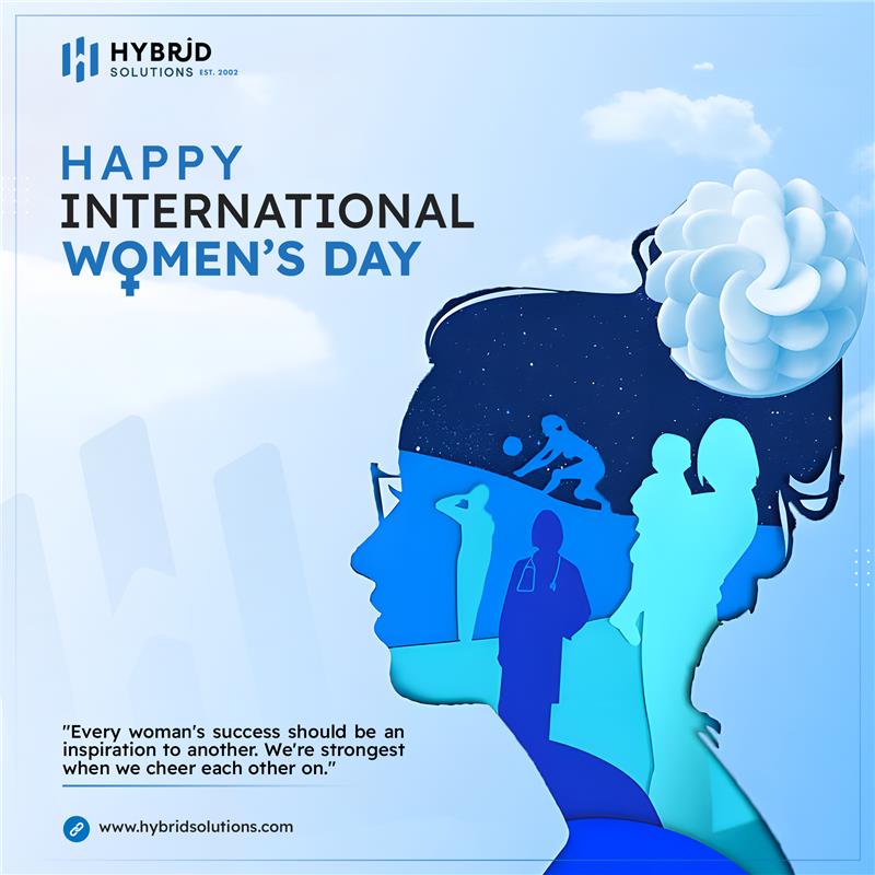 hybrid_hs's tweet image. Today, we honor every woman at Hybrid Solutions and beyond—leaders, innovators, and changemakers who inspire us every day. 💜✨ Your strength, resilience, and brilliance shape the future, and we celebrate your impact in all industries.

#InternationalWomensDay #Hybridsolutions