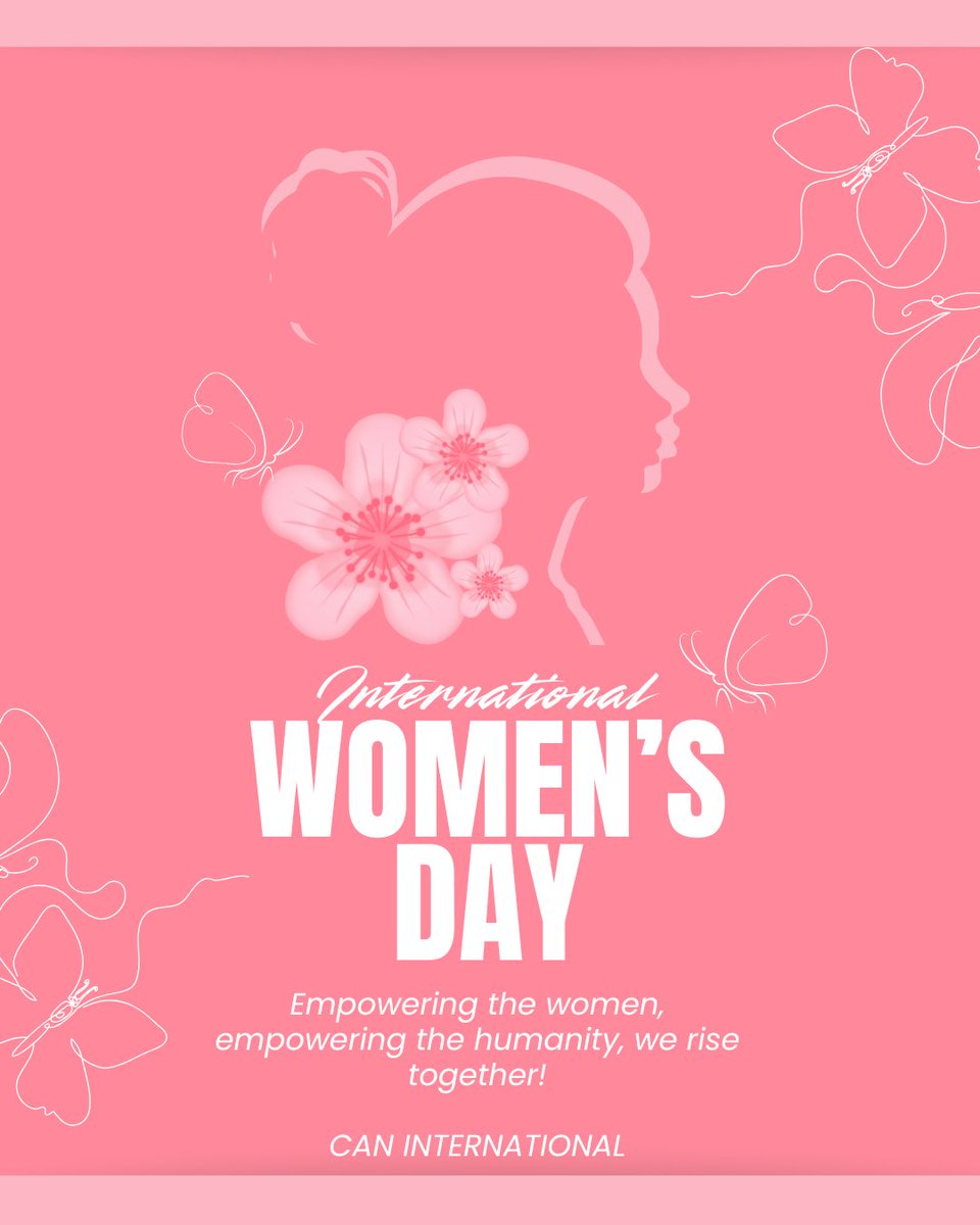 March 8, International Women’s Day!

#InternationalWomensDay #IWD2025
 #AccelerateAction for #genderequality