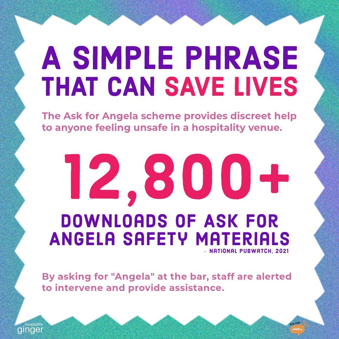 Ginger Hospitality (@ginger_hosp) on Twitter photo 💜 This International <a href="/womensday/">Women's Day</a>, we’re accelerating action for safety in hospitality. 💜
We believe every venue should be a safe space. That’s why we’re partnering with the Ask for Angela scheme.🔗 buff.ly/O7jLz9J
#InspireInclusion #AccelerateAction #IWD2025 💜 This International <a href="/womensday/">Women's Day</a>, we’re accelerating action for safety in hospitality. 💜
We believe every venue should be a safe space. That’s why we’re partnering with the Ask for Angela scheme.🔗 buff.ly/O7jLz9J
#InspireInclusion #AccelerateAction #IWD2025