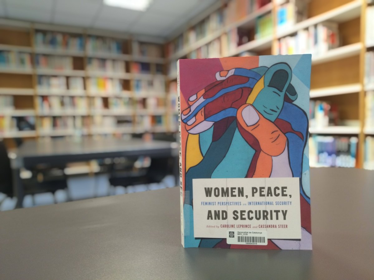 ispccat's tweet photo. 💜 Al Centre de Coneixement de la Seguretat celebrem el #8M amb una lectura amb veu de dona:

📚 𝐖𝐨𝐦𝐞𝐧, 𝐩𝐞𝐚𝐜𝐞 𝐚𝐧𝐝 𝐬𝐞𝐜𝐮𝐫𝐢𝐭𝐲 

Una reflexió sobre el paper de les dones en la pau i la seguretat global.

Demana'l en préstec 📨https://t.co/TprPvgpMCc https://t.co/TimpzWQqCL