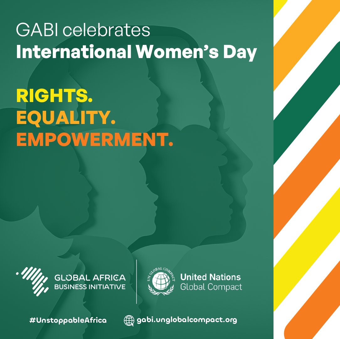 On International Women’s Day 2025, Global Africa Business Initiative reaffirms its commitment to advancing rights, equality, and empowerment for all women and girls across Africa and beyond.

Together, we must continue to champion equal opportunities, amplify women’s voices, and