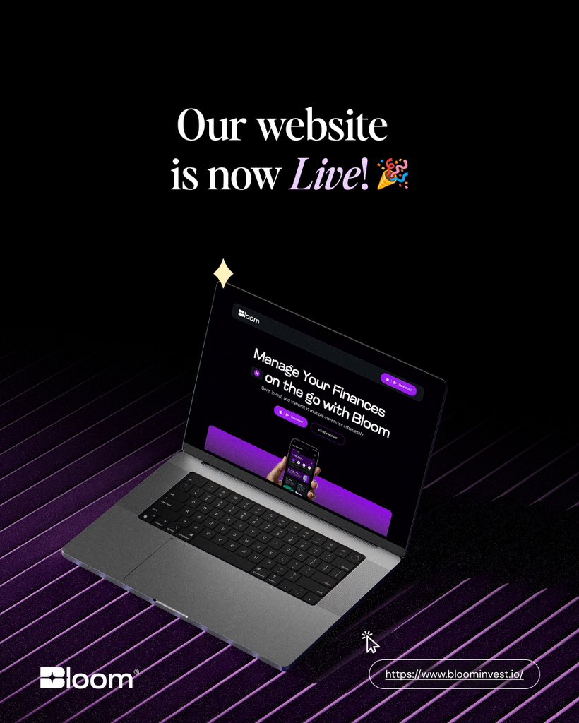 BloomvestHQ's tweet photo. We cooked, we served and now it’s time for you to feast. Our website is officially live - pull up! 😉
What are you waiting for? Click the link in our bio!!!
#investinbloom #websitelaunch #golive #bloombysyarpa #productlaunch #syarpa https://t.co/yfBe4I6G3P