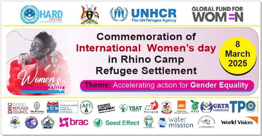HARD UGANDA (@harduganda20) on Twitter photo Today, We proudly joined partners and communities in Rhino camp refugee settlement to celebrate the international Women's Day under the theme "Accelerating actions for Gender Equality" <a href="/GlobalFundWomen/">Global Fund for Women</a> <a href="/Amani_initiativ/">Amani Initiative</a> <a href="/ATEIUg/">Africa Tourism & Environment Initiatives(ATEI)</a> <a href="/WLDI24/">Women’s Learning and Development Initiative</a> <a href="/unwomenuganda/">UN Women Uganda</a> <a href="/UNHCRuganda/">UNHCR Uganda</a> <a href="/C4C_Uganda/">Charter 4 Change Working Group Uganda</a> Today, We proudly joined partners and communities in Rhino camp refugee settlement to celebrate the international Women's Day under the theme "Accelerating actions for Gender Equality" <a href="/GlobalFundWomen/">Global Fund for Women</a> <a href="/Amani_initiativ/">Amani Initiative</a> <a href="/ATEIUg/">Africa Tourism & Environment Initiatives(ATEI)</a> <a href="/WLDI24/">Women’s Learning and Development Initiative</a> <a href="/unwomenuganda/">UN Women Uganda</a> <a href="/UNHCRuganda/">UNHCR Uganda</a> <a href="/C4C_Uganda/">Charter 4 Change Working Group Uganda</a>