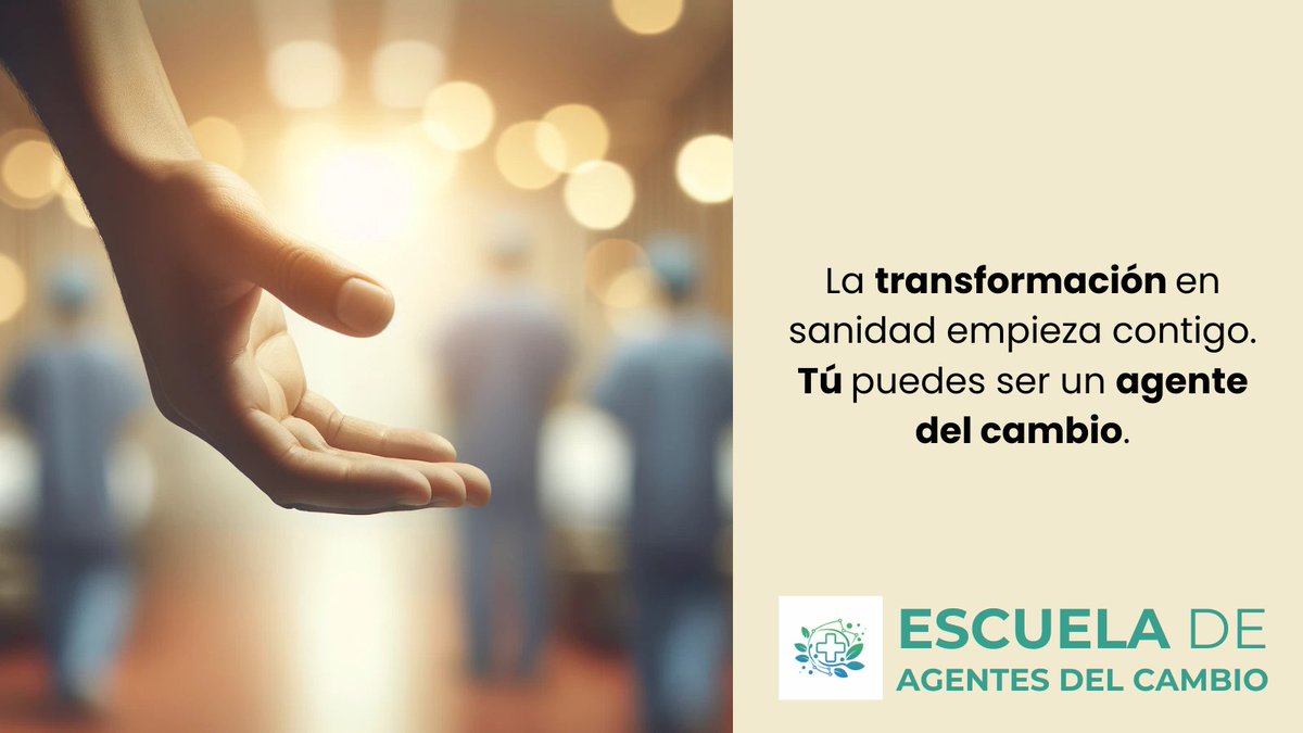 1️⃣A veces parece que todo sigue igual, que el sistema sanitario pesa y que cambiar algo es imposible.
Pero, si lo piensas bien, quizá esta semana ya has cambiado algo sin darte cuenta. 🧵👇