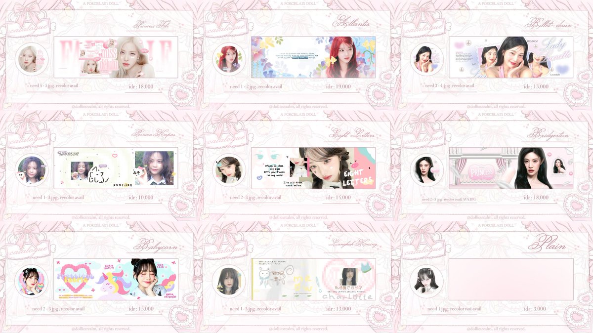 tunederose's tweet image. ⢠⠏⣍⡓⡴⠢⠔⢦⢞⣩⠙⡄
⢸⠀⢀⣩⠷⣄⣠⠾⣍⡀⠀⡇⠀𓆩  𖣁୭๋ׅ⠀⁺𝟙𝟙𝟙  𓆪
⠈⠦⣬⡴⠋⡽⢯⠙⠦⣥⠴⠃⠀{  @dolliesrealm }  ໒꒱
⠀⠰⠿⣄⠼⠁⠈⠣⣠⠿⠀⠀⠀˚⏝︶⃨♡⃘︶⃨⏝ ˚
⠀
toko layout  beraroma  vanilla manis dengan penuh kehangatan menyambutmu! #zonauang 9