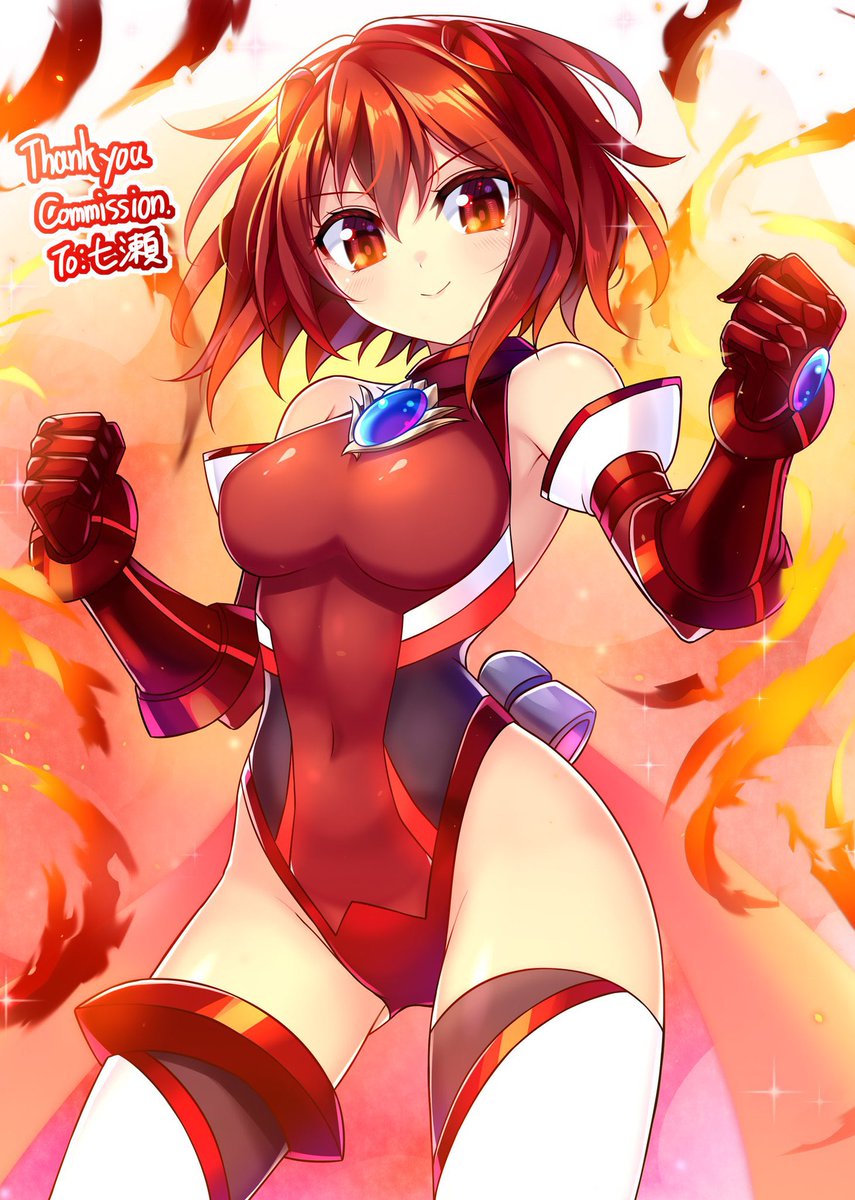 最近アカネちゃんエッチイラスト多い(めちゃくちゃ大好き)ですが
普段はこんなにヒロイックで健気な子ですからね!!ちゃんとヒーローしてたり決めてるところは決めてますからね!!ほんとよ!
ただそういうとこのギャップが好きなのもあって…モニョモニョ…