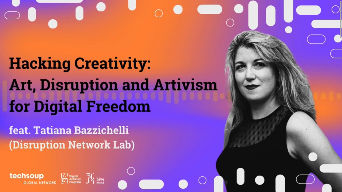 🎙️ <a href="/t_bazz/">Tatiana Bazzichelli</a> speaks with Joanna Krukowska <a href="/TechSoupEurope/">techsoupeurope</a>’s Hive Mind podcast about the methodology of #artivism to challenge injustice in technology and politics. #IWD2025✊

🎧 Listen on Spotify, Apple Podcasts, or YouTube!
podcasts.apple.com/us/podcast/hac…