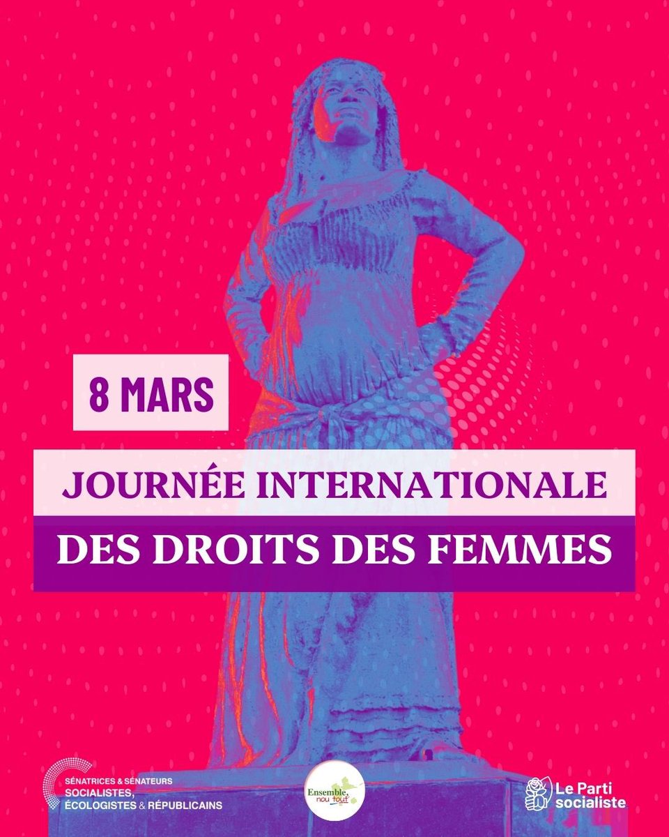 En cette Journée internationale des droits des femmes, il est essentiel de garder à l’esprit que la lutte pour l’égalité ne s’arrête pas aujourd’hui. 
Chaque jour, nous faisons face à des violences, des inégalités systémiques, au patriarcat et à des discriminations. 
Le féminisme