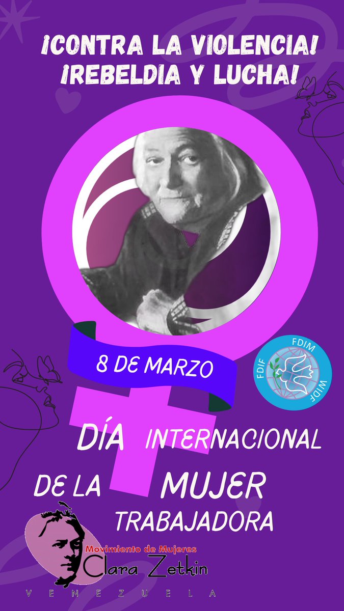 #8MRebeldeYDeLucha
♀️ Expresamos el saludo clasista y combativo a las mujeres de Venezuela y el mundo, en el Día Internacional de la Mujer Trabajadora.
♀️ Conmemoramos este día en lucha y resistencia, contra la precariedad y la violencia.
¡Seguimos en la lucha!