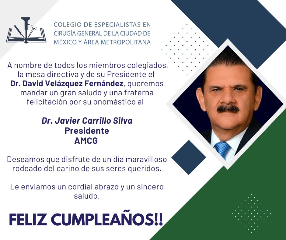Dr. Javier Carrillo Silva  Presidente. de  AMCG - mailchi.mp/2cfa34b849ab/d…