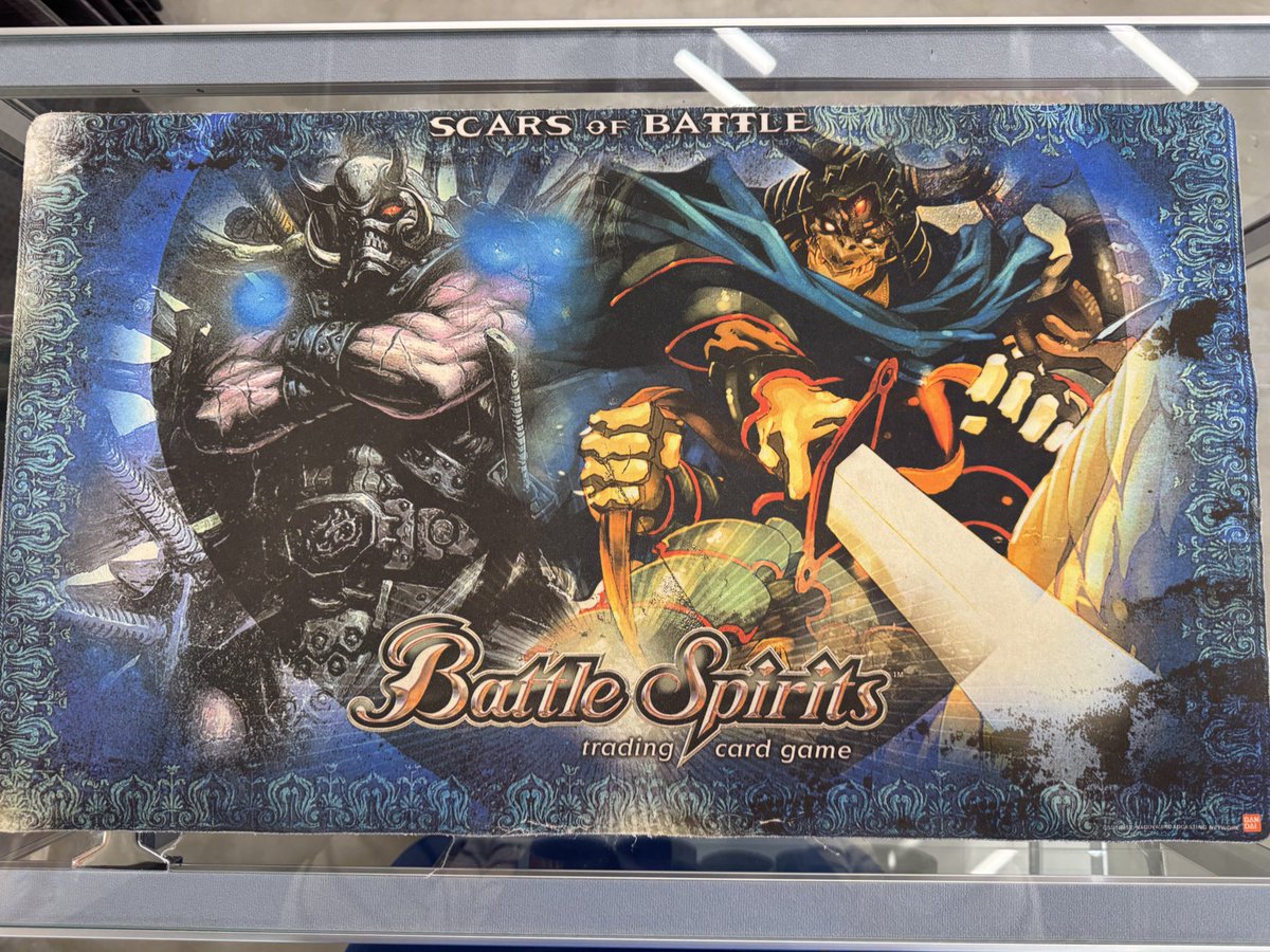 バトスピ海外版プレイマット ゴドフリー＆ディライダロス入荷しました