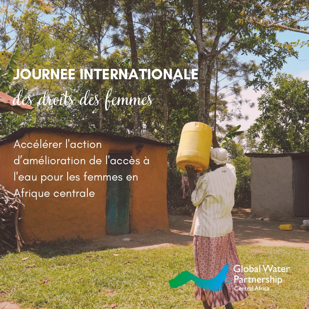 #JournéeDesDroitsDesFemmes 

Les femmes sont l’un des principaux acteurs du secteur de l'eau. 

💯Leur accès aux ressources en #eau est d'une importance capitale. 
💯Leur rôle dans la gestion des ressources en eau ne peut pas être limité. 

Accélérez l'action dès aujourd'hui ! 🤝🏾