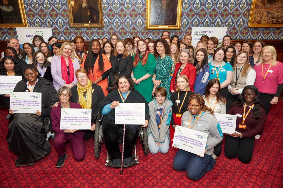 This #IWD2025, we’re celebrating women MPs! Since women could first stand, 693 have been elected. Today, 263 women MPs make up 40% of the chamber—a historic feat, but not yet equal. Let’s inspire young women to see politics is for them &amp; push for a #GenderEqualParliament by 2028!