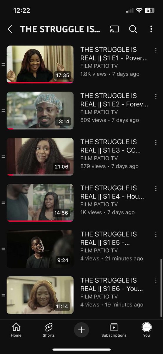 WAKE UP!!!
Sorry for the shout but Episodes 5 &amp; 6 are now up on the channel!!! Watch here and pleaseeee don’t forget to comment &amp; share 🧎🏾‍♀️🥹🙏🏾

youtube.com/playlist?list=… #TSIRSeries #YoutubeSeries
