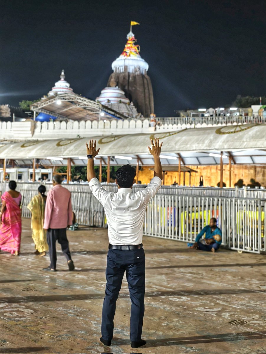 Visited Puri to witness the rich Jagannath Culture of Odisha &amp; to seek the Blessings of Lord Jagannath . 
    Jay Jagannath 🙏.
