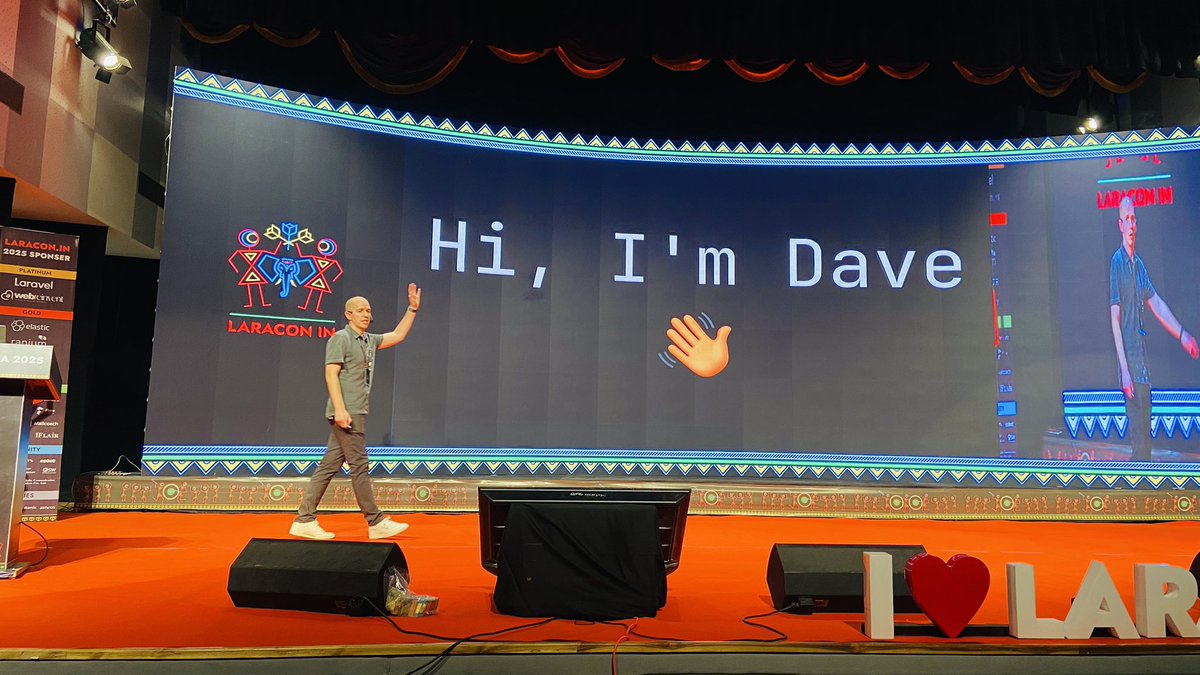 LaraconIN (@laraconin) on Twitter photo Now comes Dave Hicking (<a href="/dhicking/">Dave Hicking</a> ) with his talk on topic “The Secret to Developer Happiness” at #LaraconIN2025. #LaraconIN #Laracon # Laravel #LaraconIndia
ASK YOUR QUESTIONS IN COMMENTS. Now comes Dave Hicking (<a href="/dhicking/">Dave Hicking</a> ) with his talk on topic “The Secret to Developer Happiness” at #LaraconIN2025. #LaraconIN #Laracon # Laravel #LaraconIndia
ASK YOUR QUESTIONS IN COMMENTS.