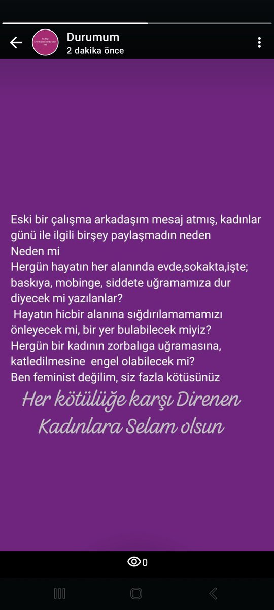 #8MartDünyaEmekçiKadınlarGünü