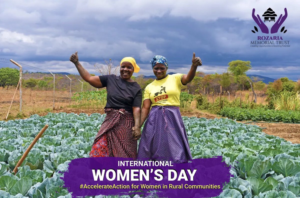 RozariaConnects's tweet photo. On this #IWD2025, we celebrate the determination of women in rural communities as co-creators and active contributors to the development of their nations. 30 years since #BDPfA, it is time to #AccelerateAction and turn existing policies into tangible action for meaningful change. https://t.co/1nfoTOO5iz