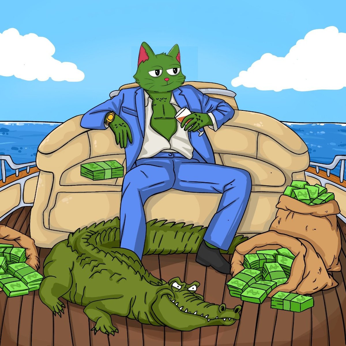 algo_cats's tweet image. good morning web3 fren.