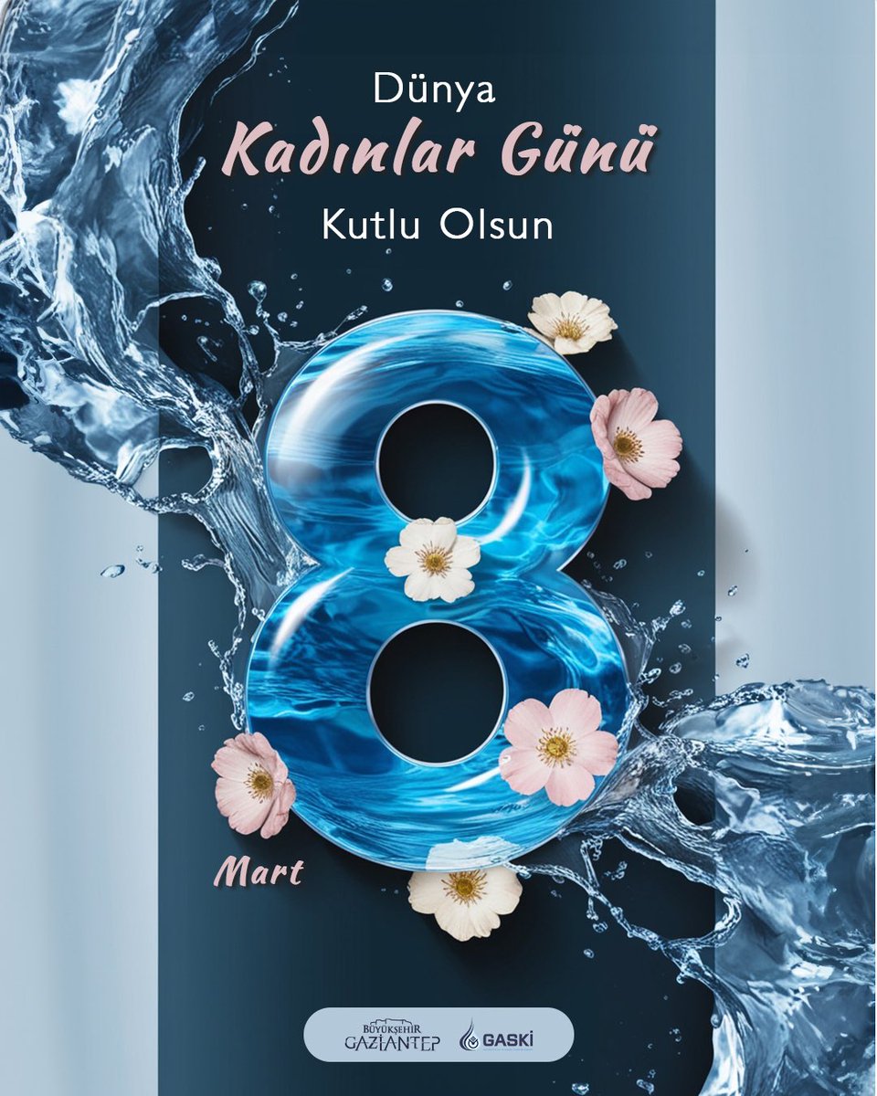 💧 Su Gibi Güçlü, Hayat Gibi Değerli Kadınlar! 💧

Bugün, yaşamın her alanında emekleriyle, sevgileriyle ve güçleriyle dünyayı güzelleştiren tüm kadınlarımızın günü! Su gibi aziz, su gibi hayat veren kadınlarımızın 8 Mart Dünya Kadınlar Günü’nü kutluyoruz.🌸

#DünyaKadınlarGünü