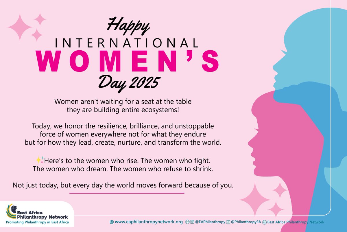 There’s 𝐧𝐨 𝐛𝐥𝐮𝐞𝐩𝐫𝐢𝐧𝐭 𝐟𝐨𝐫 𝐰𝐡𝐚𝐭 𝐚 𝐰𝐨𝐦𝐚𝐧 𝐬𝐡𝐨𝐮𝐥𝐝 𝐛𝐞—because she defines it daily for herself.🤗

She builds, leads, nurtures, and disrupts. She carries entire communities forward, often without recognition yet with unstoppable resolve.🌟

So today, we