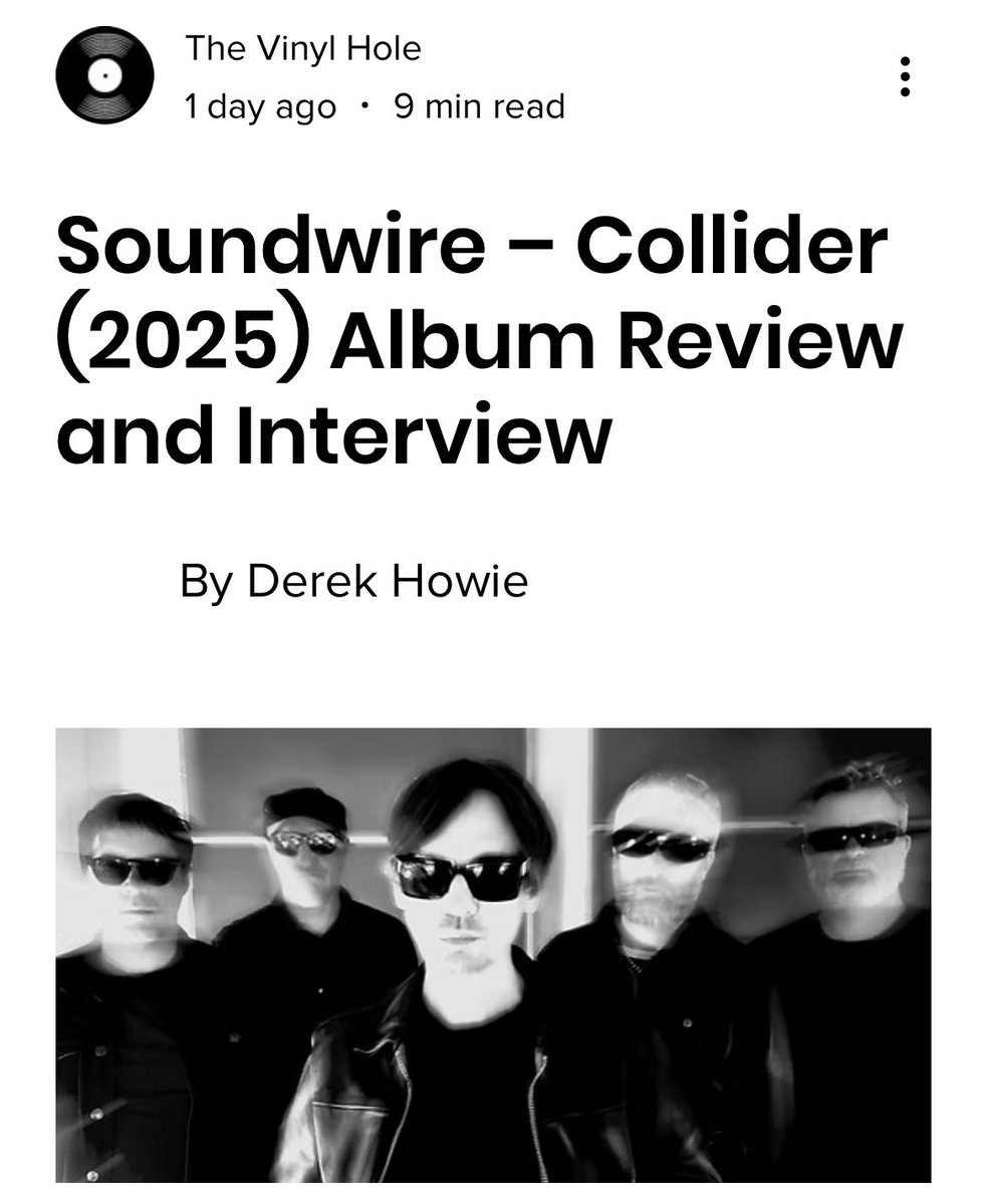 Soundwire (@soundwire01) on Twitter photo Derek Howie from The Vinyl Hole reviews the forthcoming album, with interview following below…
the-vinylhole.com/post/soundwire… Derek Howie from The Vinyl Hole reviews the forthcoming album, with interview following below…
the-vinylhole.com/post/soundwire…