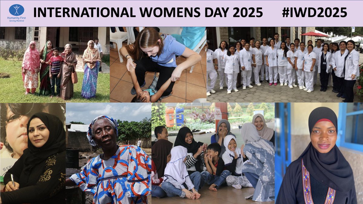 On #IWD2025, we salute the amazing #women that serve with <a href="/HFI1995/">Humanity First International</a> to teach, heal, feed, nurture, train and support their communities around the world. We could not be successful without you!