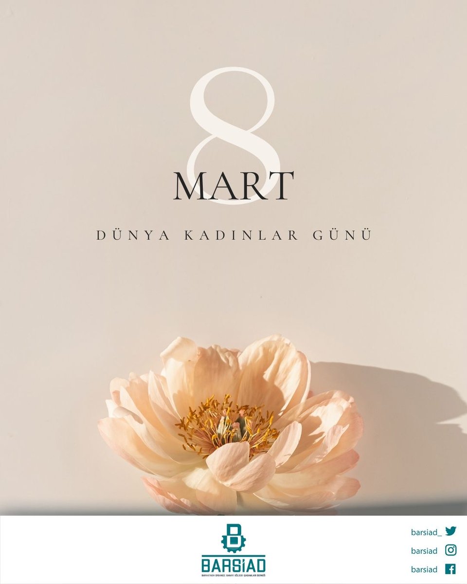 İş hayatında, toplumsal yaşamda ve geleceğe dokunan her alanda emeğiyle fark yaratan tüm kadınlara teşekkür ediyoruz. Gücünüz, ilhamınız ve emeğinizle dünyayı güzelleştiriyorsunuz
