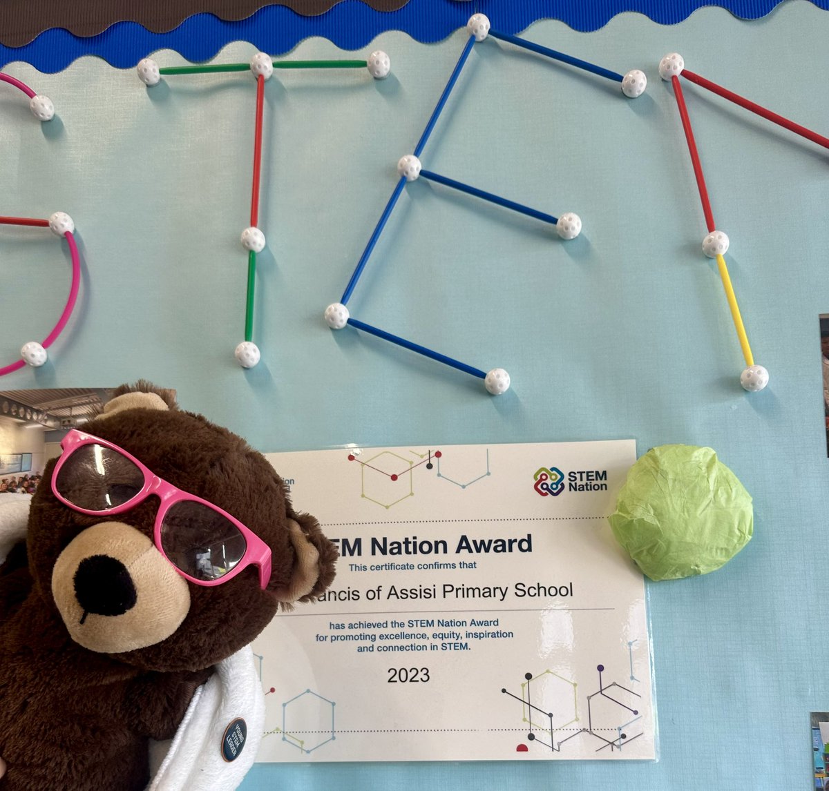 Mrs Ferguson (@mrsfergusonsfoa) on Twitter photo Happy International Woman’s Day from my super STEMettes who created our STEM mascot Stanley the STEM bear. He’ll be at our STEM festival next week looking for children modelling our STEM values. He even has a <a href="/YoungSTEMLeader/">Young STEM Leader</a> badge! 🧪🧬 <a href="/stfrancisoa/">St Francis of Assisi</a> <a href="/STEMedscot/">STEM @ Education Scotland</a> <a href="/STEMglasgow/">STEM Glasgow</a> Happy International Woman’s Day from my super STEMettes who created our STEM mascot Stanley the STEM bear. He’ll be at our STEM festival next week looking for children modelling our STEM values. He even has a <a href="/YoungSTEMLeader/">Young STEM Leader</a> badge! 🧪🧬 <a href="/stfrancisoa/">St Francis of Assisi</a> <a href="/STEMedscot/">STEM @ Education Scotland</a> <a href="/STEMglasgow/">STEM Glasgow</a>