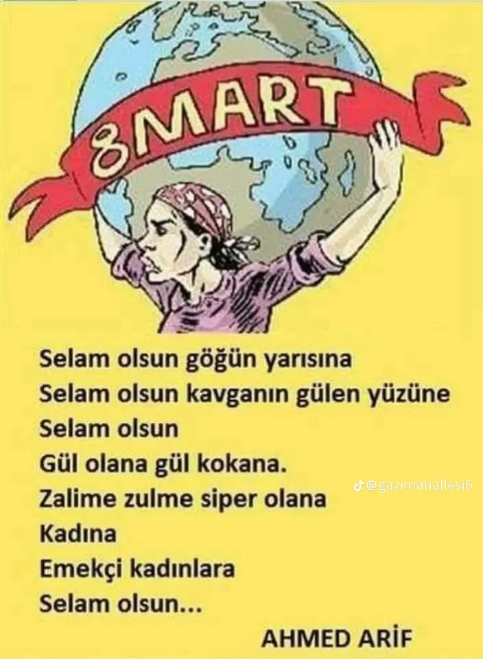 #8MartDünyaEmekçiKadınlarGünü