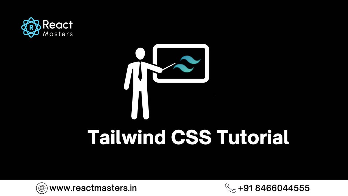 Reactmasters_'s tweet image. #react #reactjs #reactcss #TailwindCSSTutorial #LearnTailwind #ReactJS #WebDevelopment #FrontendDesign
Call : +918466044555