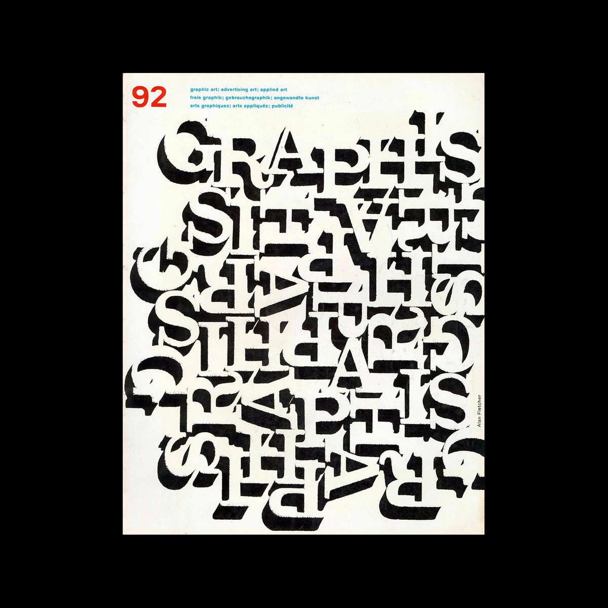 DesignReviewed's tweet image. Graphis 92, 1960. Cover design by Alan Fletcher
#alanfletcher #graphis #coverdesign #typography
designreviewed.com/artefacts/grap…