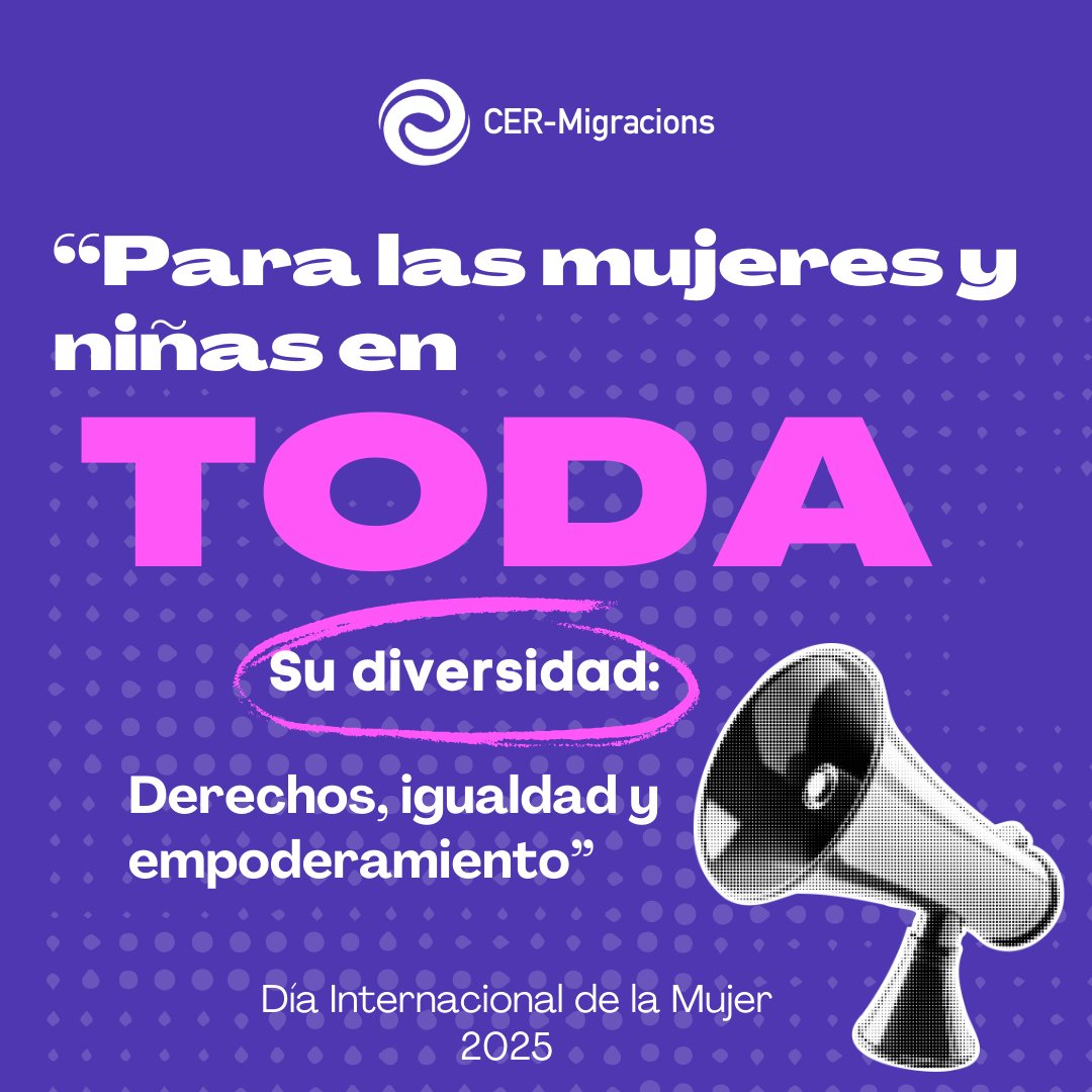 Este #8Marzo reafirmamos nuestro compromiso con la igualdad de género, sumándonos a la campaña de <a href="/ONUMujeres/">ONU Mujeres</a> en el 30° aniversario de la Declaración de Beijing.

💜 "Para las mujeres y niñas en TODA su diversidad: Derechos, igualdad y empoderamiento"