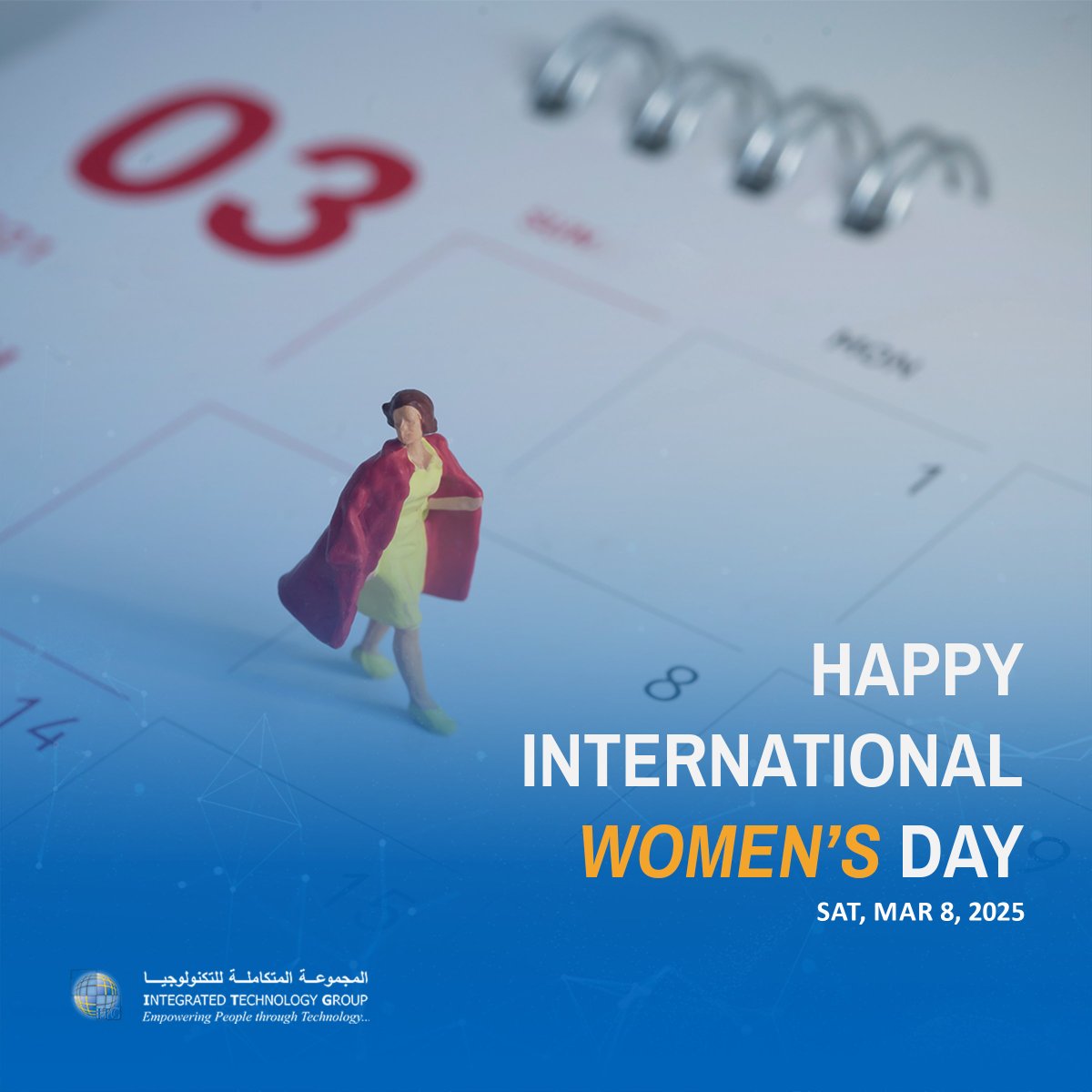 ITG_Solutions's tweet image. Happy International Women&apos;s Day
Today, we celebrate the remarkable women who shape our world with their talent, dedication, and passion. 

At ITG, we recognize and appreciate the incredible contributions of women in every field. 

#ITG #WomensDay