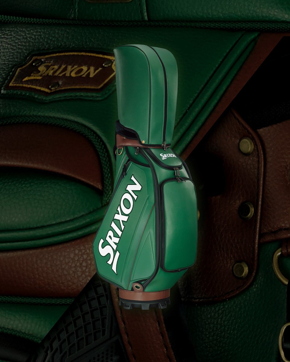 2025年 #マスターズ 参戦のSRIXON契約選手が使用するキャディバッグが