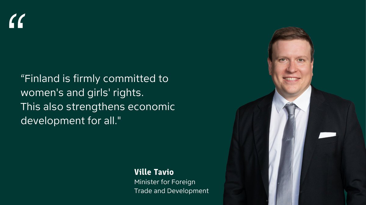 Finland is a steadfast supporter of women’s and girls’ rights.
Happy #InternationalWomensDay2025 #HumanRights #ForAllWomenAndGirls