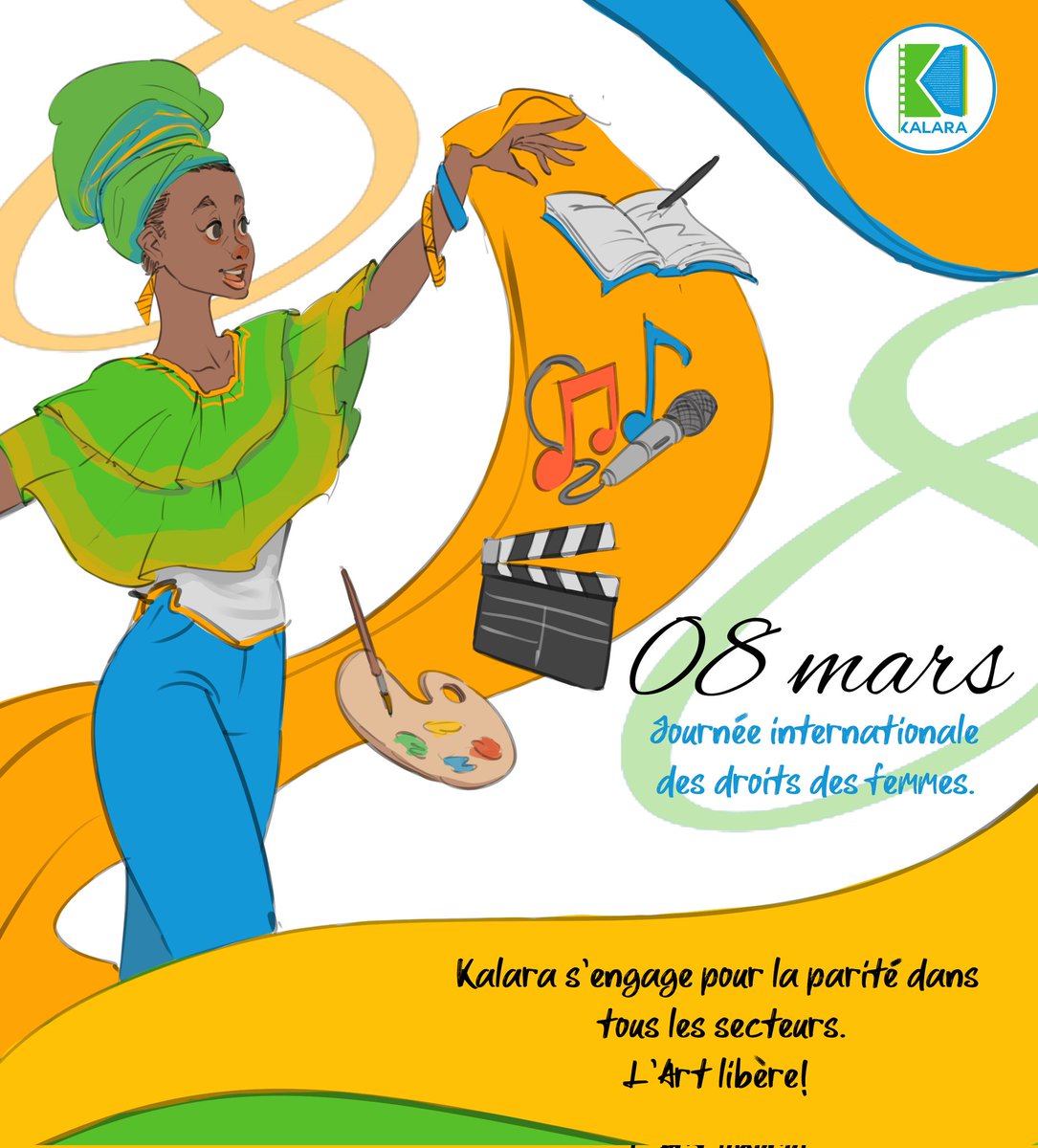 Le 8 mars, c'est plus qu'une date, c'est un engagement.  
Kalara célèbre la Journée internationale des droits des femmes.  Les mots sont des armes, les livres sont des ponts et les images sont miroirs, des fenêtres vers un monde infini.  Ensemble, construisons un futur où chaque