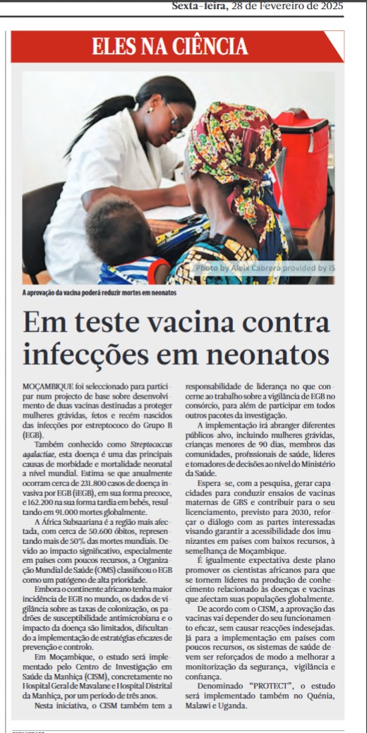 CISM Manhiça (@manhica_cism) on Twitter photo No #DiaInternacionaldaMulher celebramos a nossa #PROTECTnetwork, que está a colmatar a lacuna de #saúde de #género, lançando as bases para a década das #vacinasmaternas.
#IWD2025 <a href="/EDCTP3/">Global Health EDCTP3</a>
Leia mais: cismmanhica.org/post/iniciativ… No #DiaInternacionaldaMulher celebramos a nossa #PROTECTnetwork, que está a colmatar a lacuna de #saúde de #género, lançando as bases para a década das #vacinasmaternas.
#IWD2025 <a href="/EDCTP3/">Global Health EDCTP3</a>
Leia mais: cismmanhica.org/post/iniciativ…