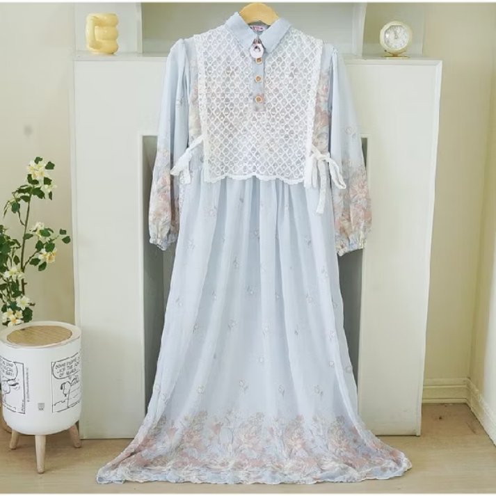 Asik 😍😍 Nemu gamis secantik ini wah bakal nyaman banget kalo dipake silaturahmi ❤️ s.shopee.co.id/6Kq9bomrC4