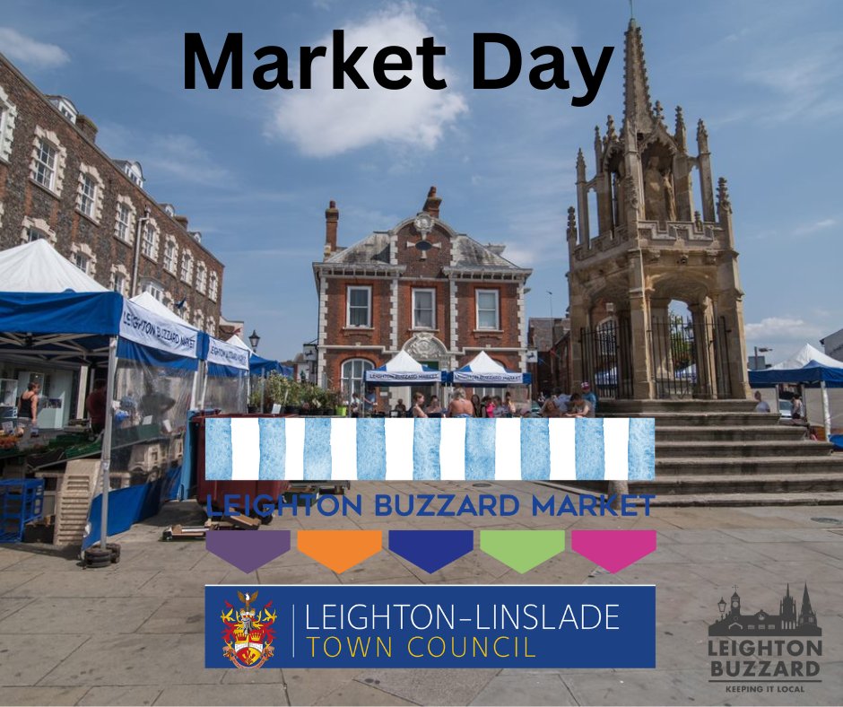 Come down to the High Street, it's Market Day, meet all your favourite traders plenty of food stalls and all the fruit and veg you may need.
#LBMarket #MarketStall #Markets #MarketDay #LLTCNews #KeepingItLocalLB #HighStreet #LeightonBuzzard #Linslade #ShopLocal #SupportLocal