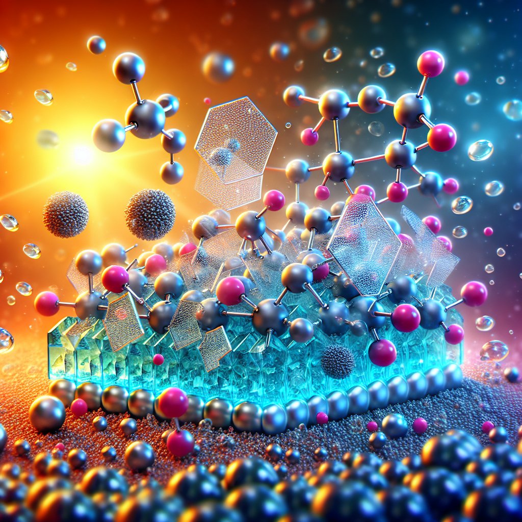 EZiSci's tweet image. Researchers found that the crystal phase of MoS2 nanosheets affects the growth of Pt nanoparticles, improving efficiency in hydrogen evolution. This could advance catalyst development. #Nanotechnology #CatalystDevelopment tinyurl.com/2bgx5nkh